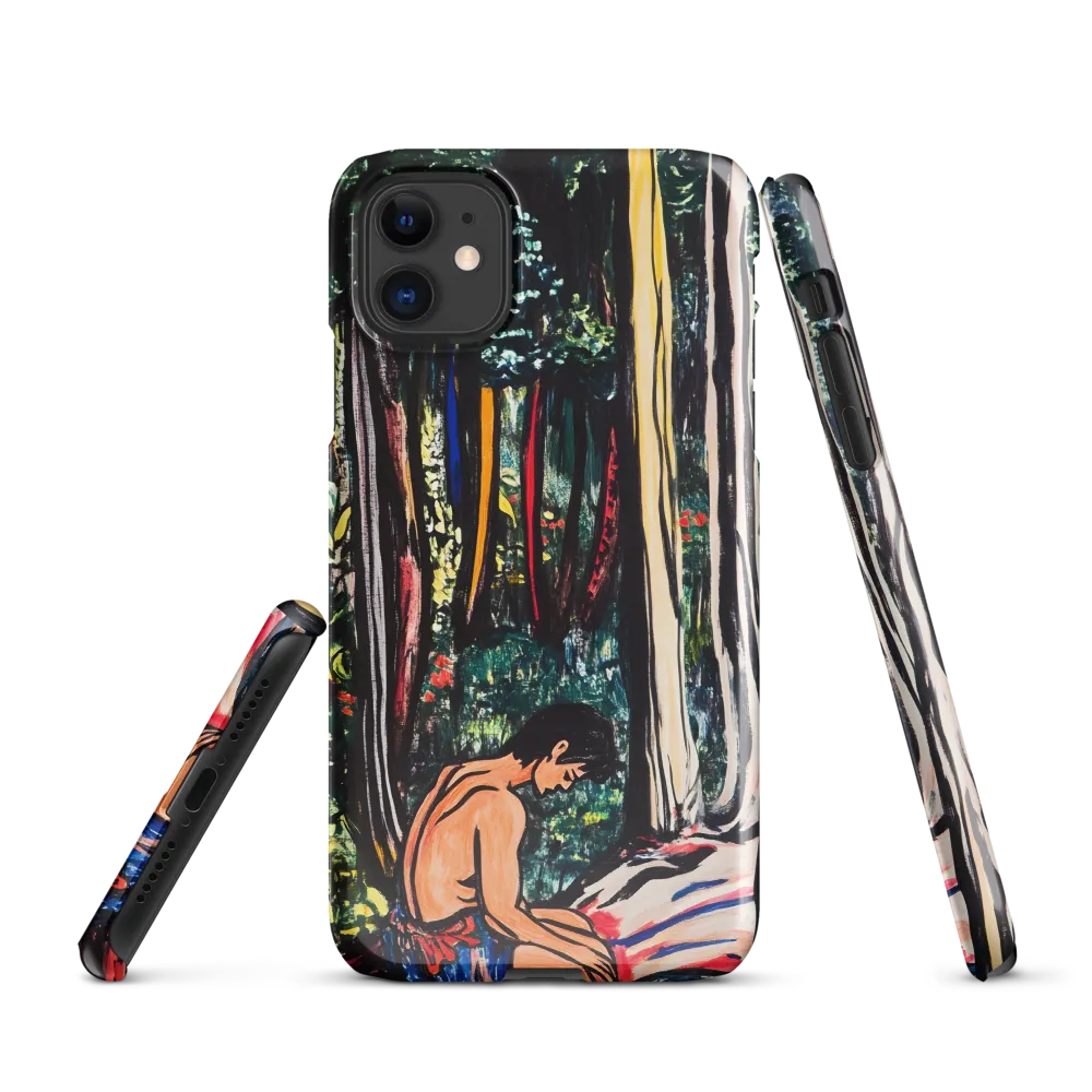 Contemplation in Nature | Phone Case |  11 | Snap Case | Glossy
