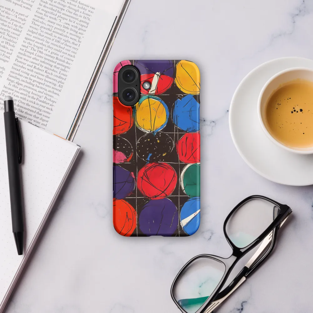 Colorful Circles in Abstract Harmony