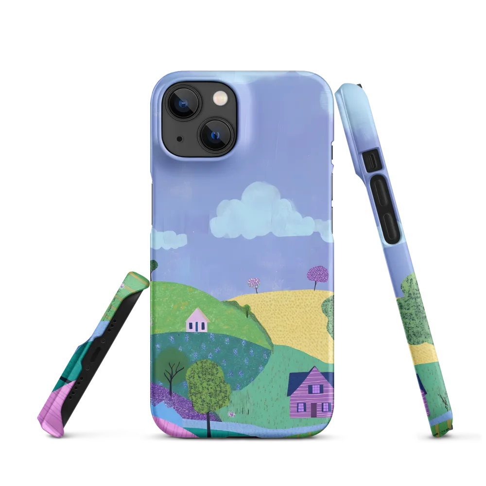 Whimsical Hills and Quaint Homes