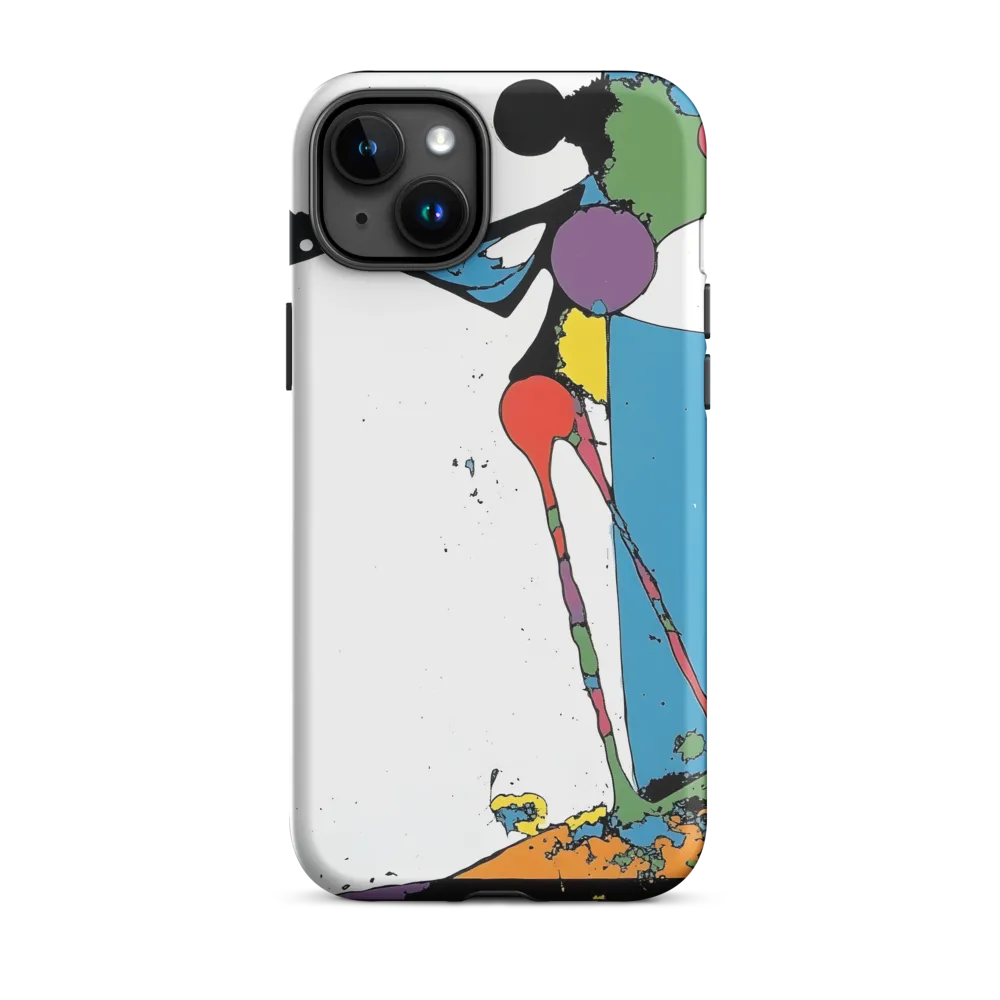 Dynamic Abstract Movement | Phone Case |  15 Plus | Tough Case | Matte