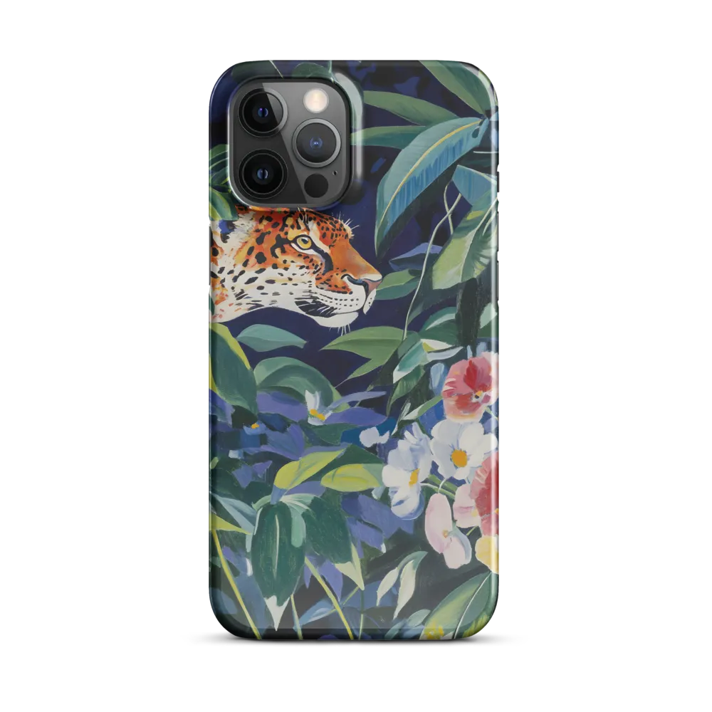 Hidden Majesty: The Jaguar Amongst Tropical Splendor | Phone Case |  12 Pro Max | Snap Case | Glossy
