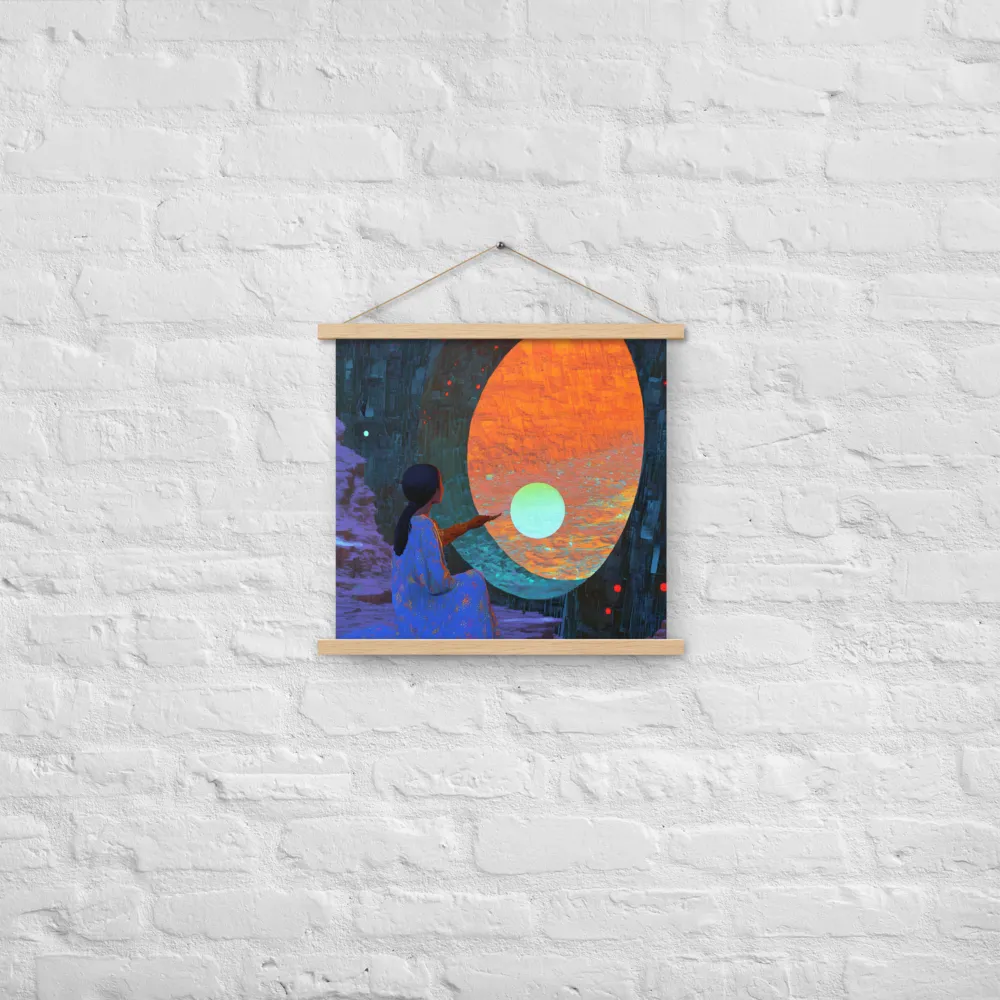 The Portal of Dreams | Poster With Oak Wood Hanger | 18″×18″
