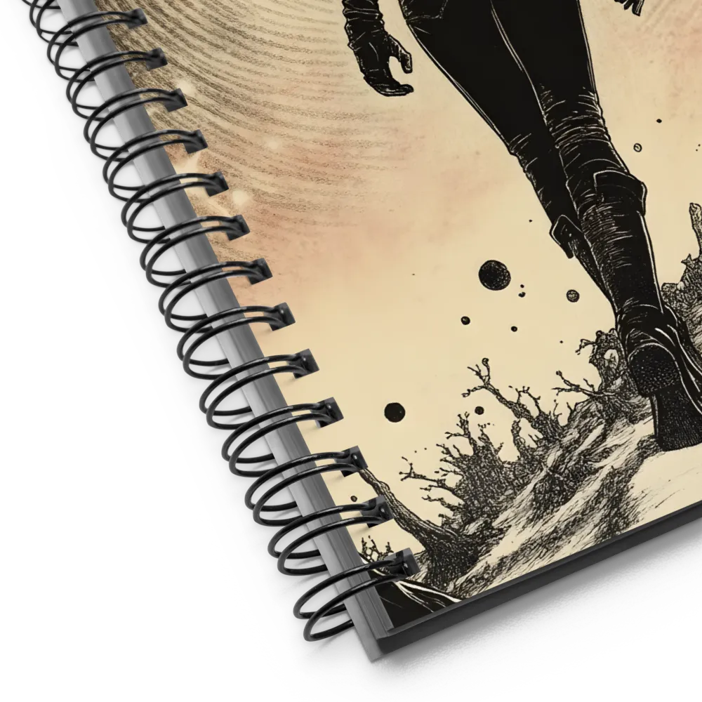 Journey Through the Cosmos | Spiral Notebook