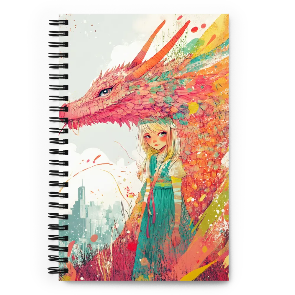 Guardian of Dreams | Spiral Notebook