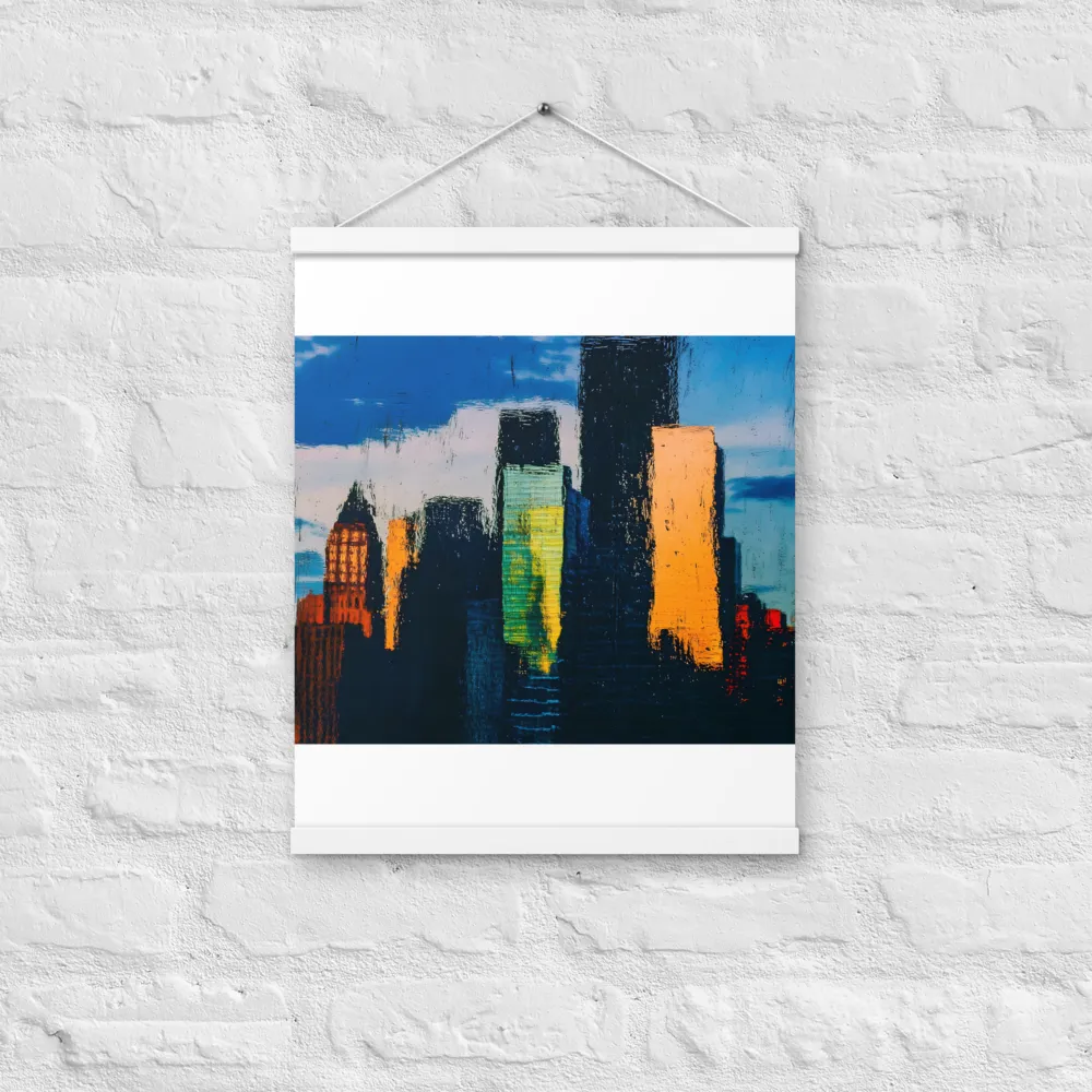 Reflections of Tranquility | Poster With White Wood Hanger | 16″×20″