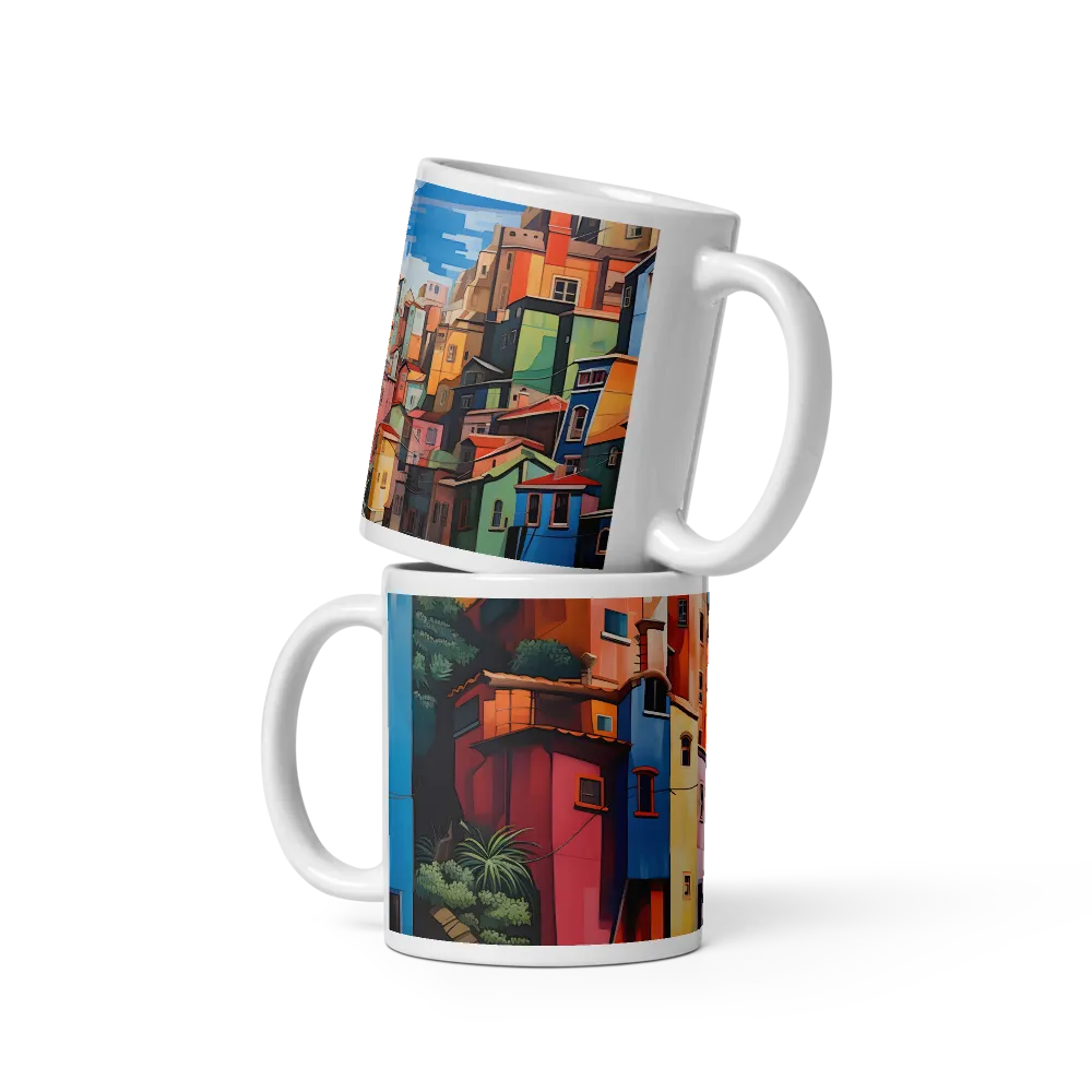 Whimsical Heights: A Vibrant Cityscape | Mugs | Multiple Sizes & Colors