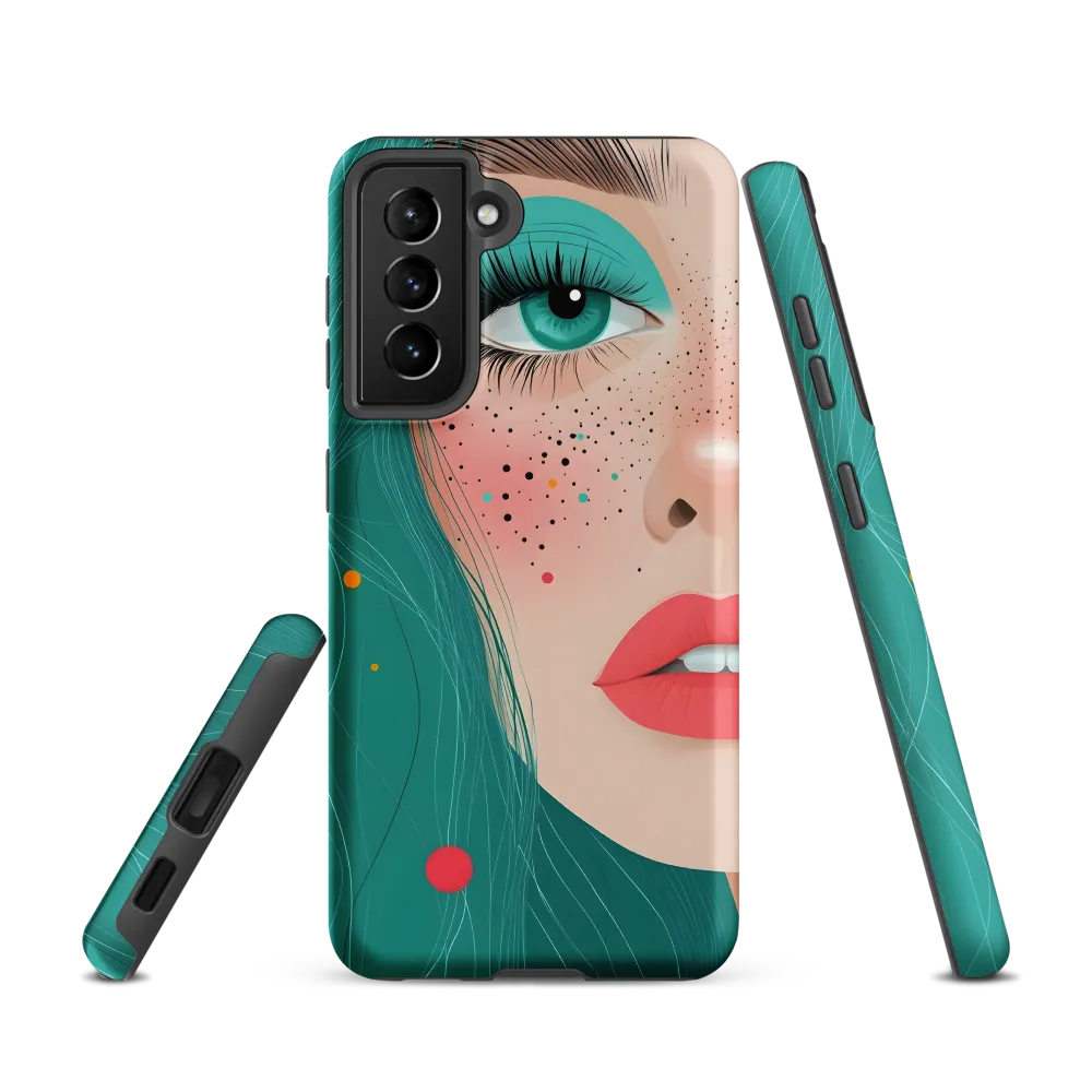 A Playful Portrait: Turquoise Temptation