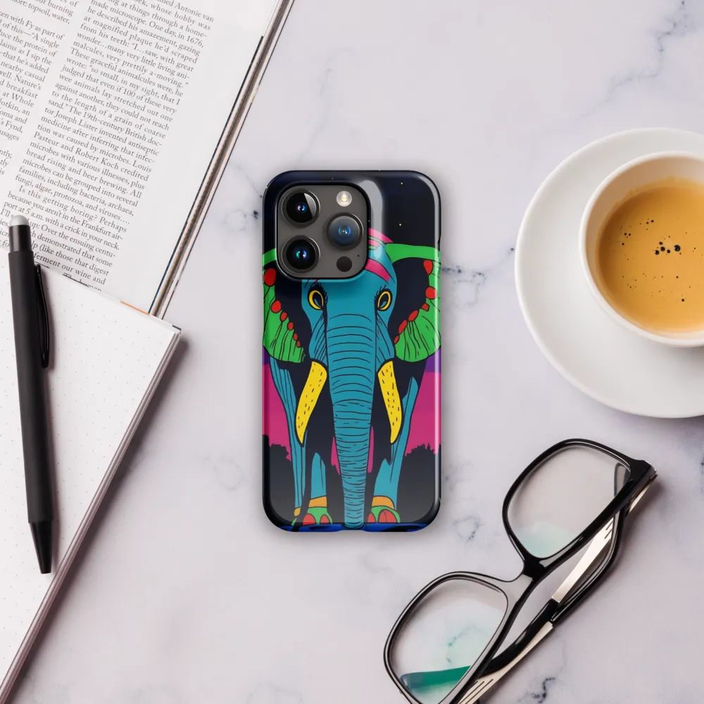 Whimsical Majesty: The Vibrant Elephant