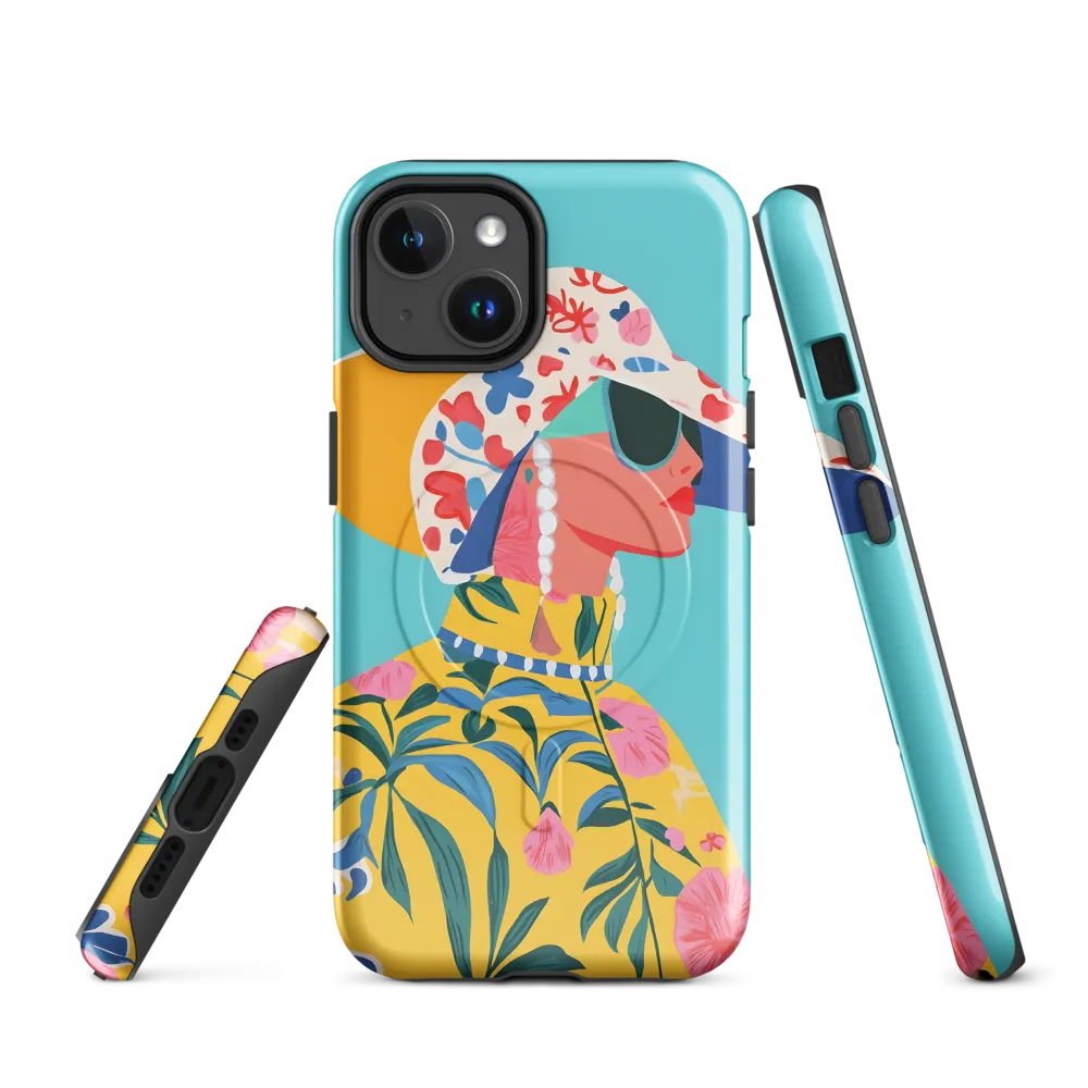 Tropical Confidence: A Fashion Portrait