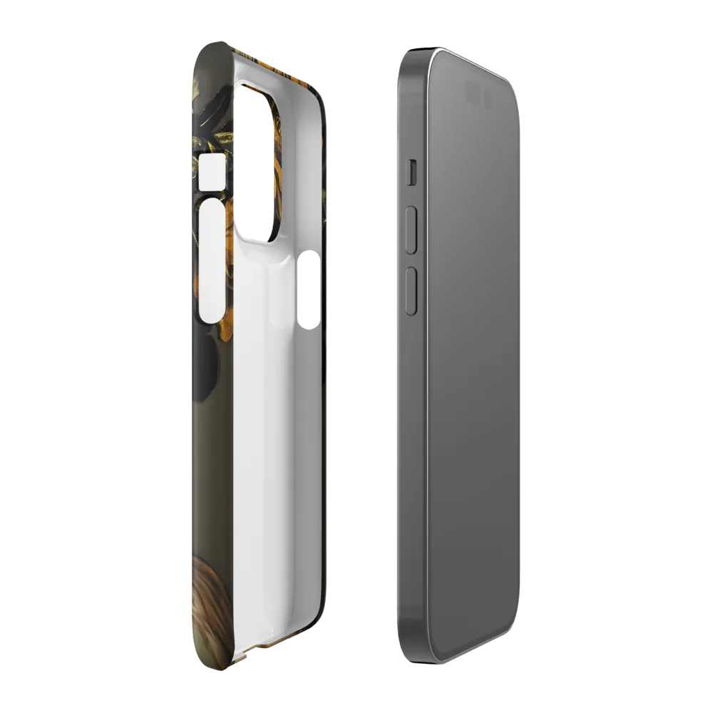 Gilded Serenity | Phone Case |  14 Pro | Snap Case | Glossy