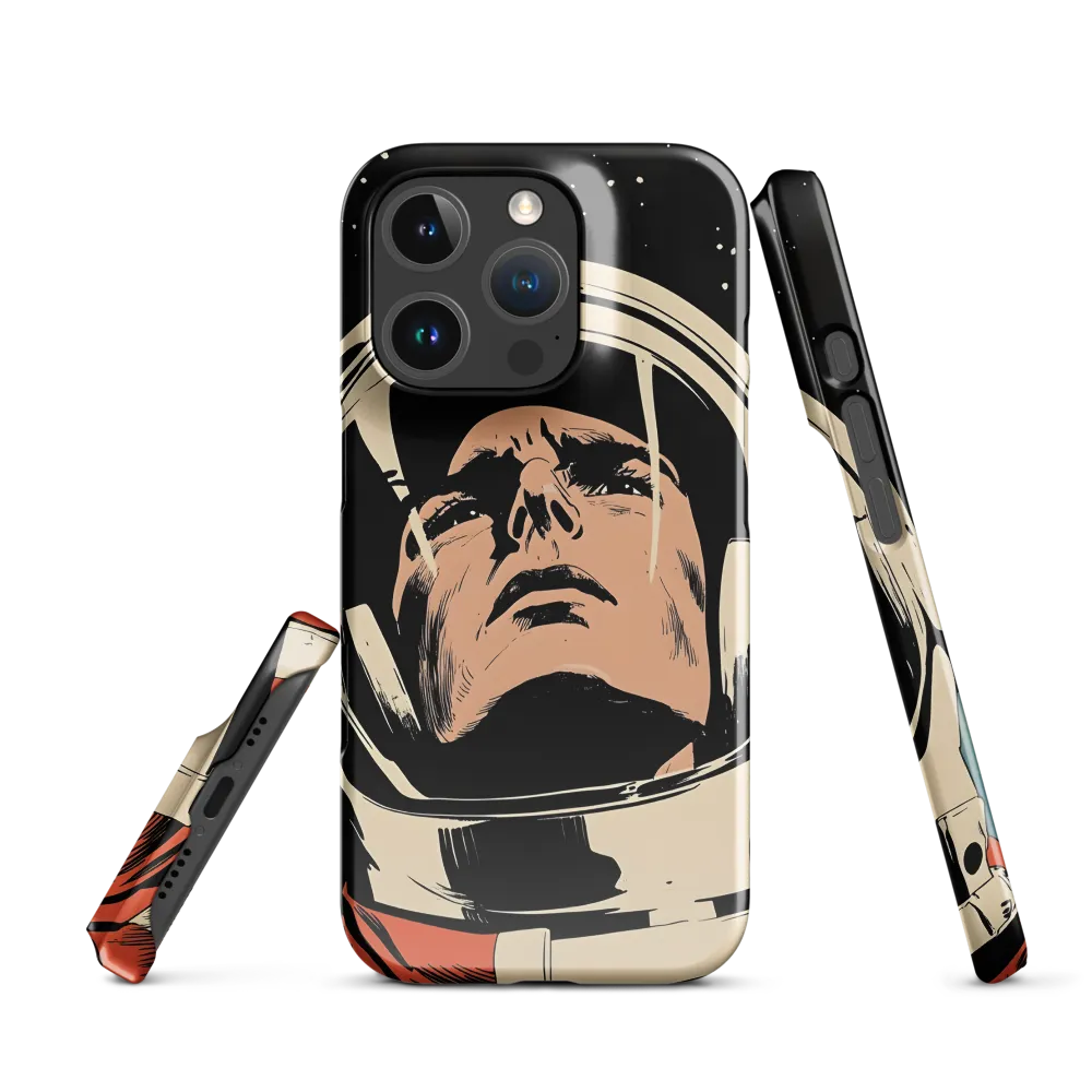 Gaze of the Astronaut | Phone Case |  16 Pro | Snap Case | Glossy