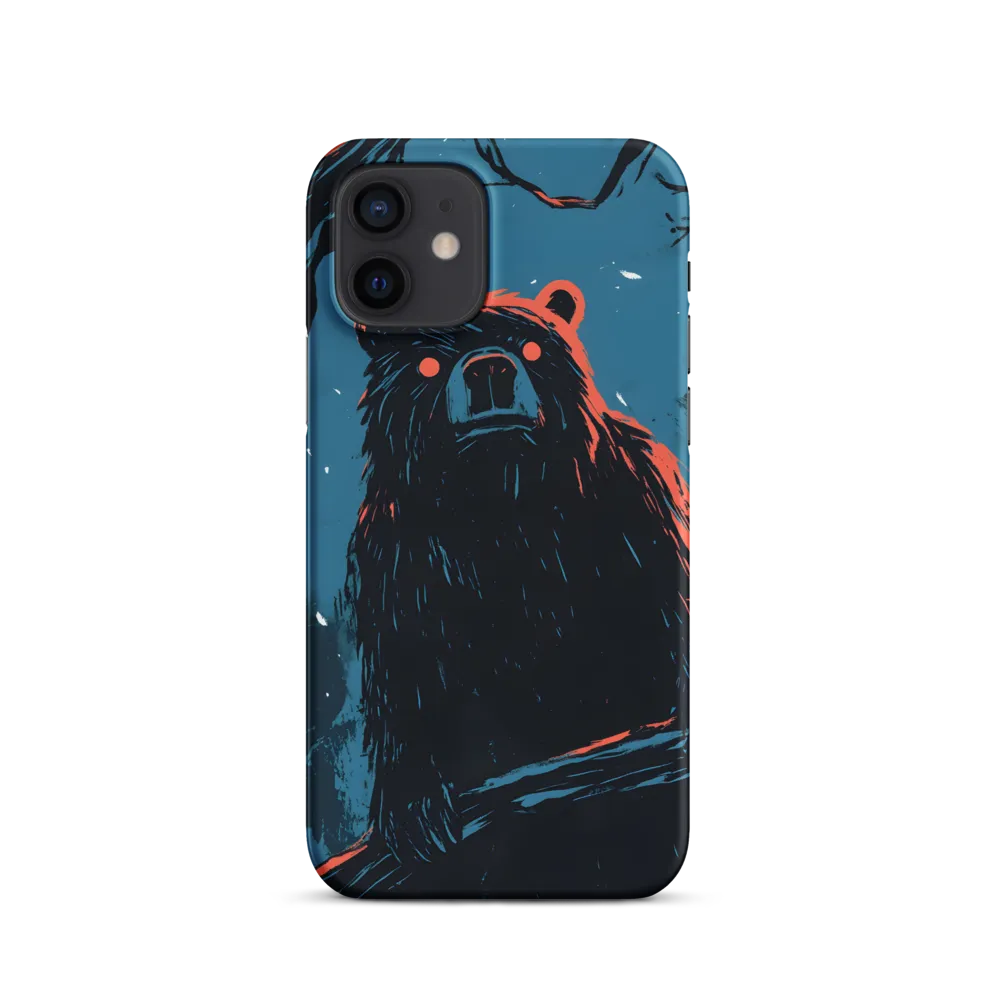 Eerie Majesty: A Bear in the Night