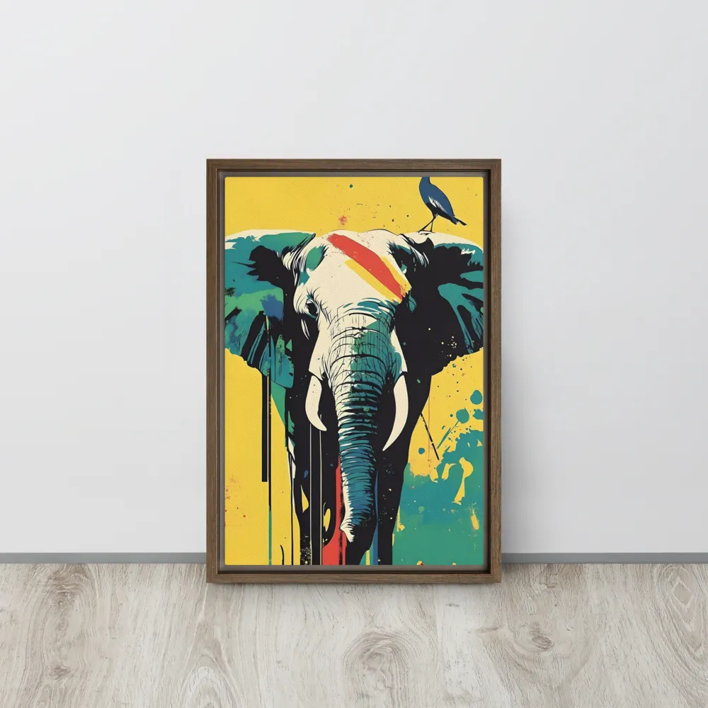 Elegance of the Wild: A Colorful Harmony