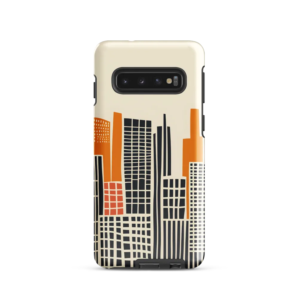 Urban Rhythms: A Graphic Cityscape