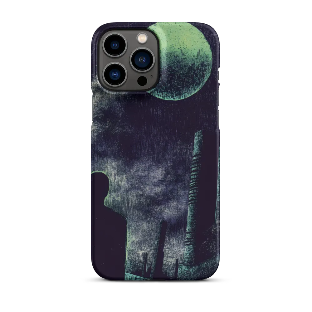 Lunar Solitude | Phone Case |  13 Pro Max | Snap Case | Matte