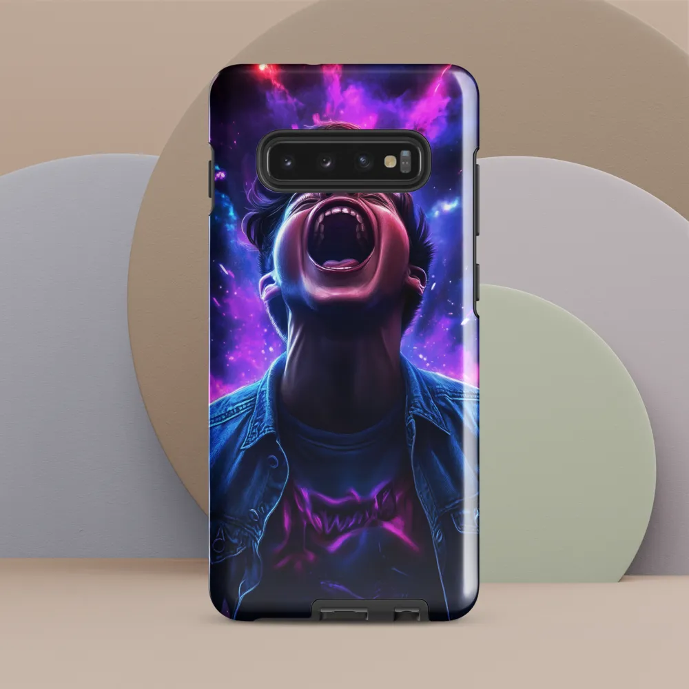 Cosmic Scream | Phone Case |  S10 Plus | Tough Case | Glossy