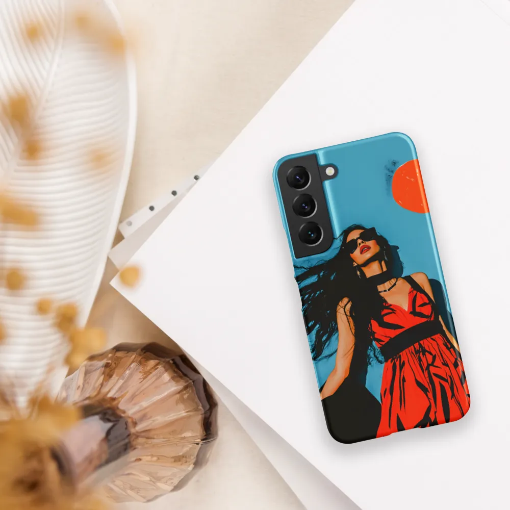 Sunset in Fashion: A Modern Portrait