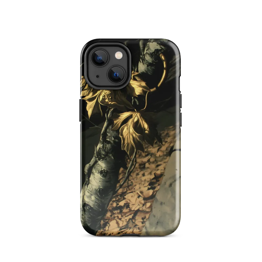 Golden Serenity: A Close Encounter with Nature
