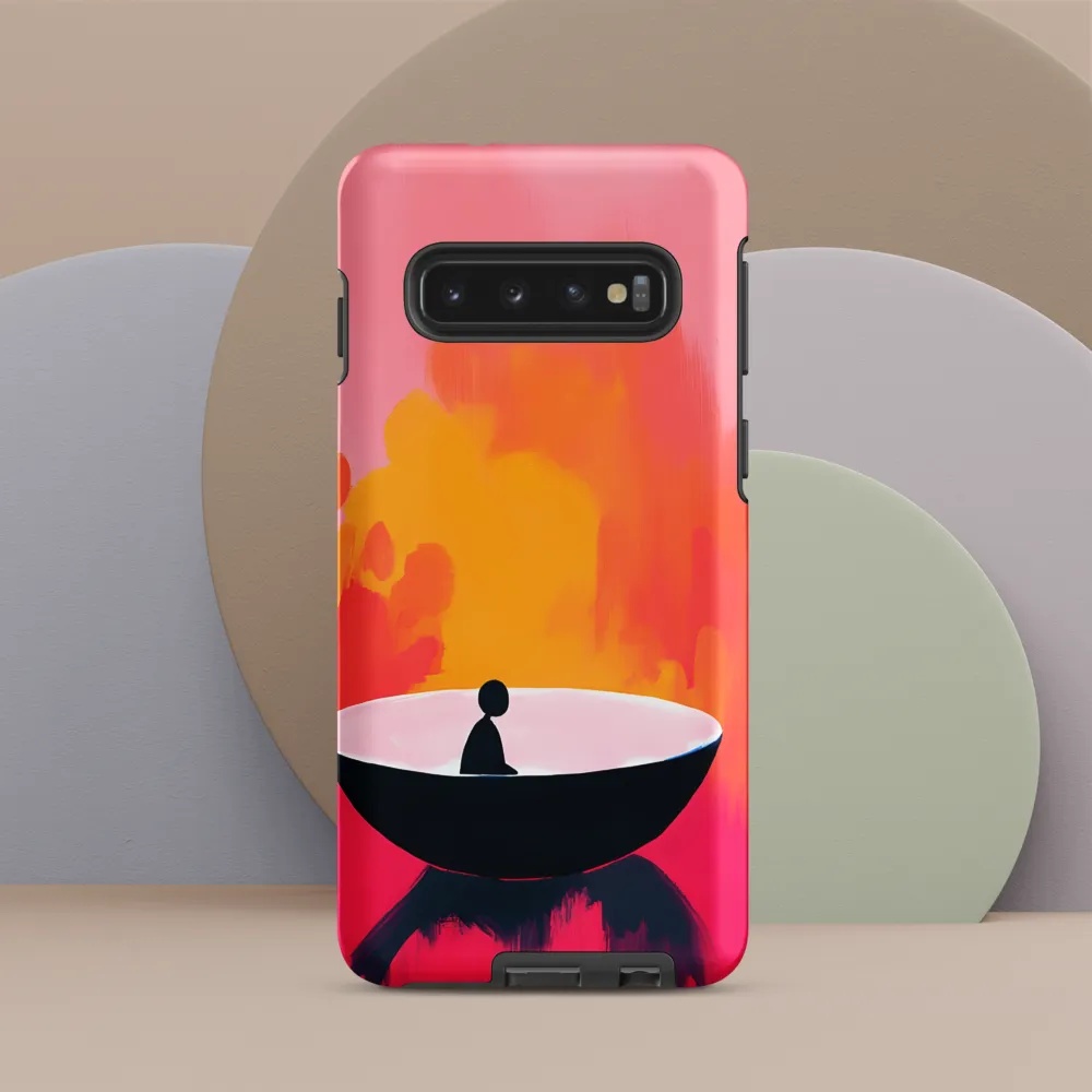 Reflections of Solitude | Phone Case |  S10 | Tough Case | Matte