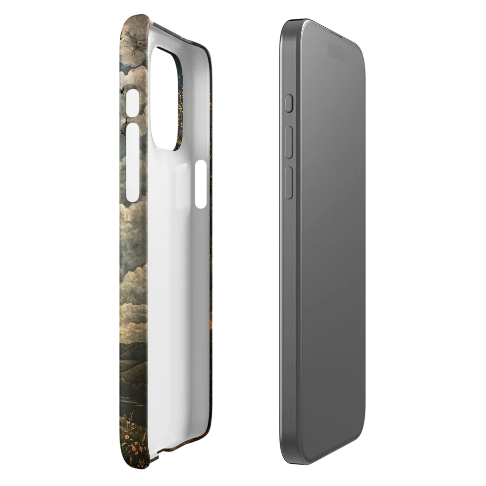 Embracing Nature's Serenity | Phone Case |  15 Pro Max | Snap Case | Matte