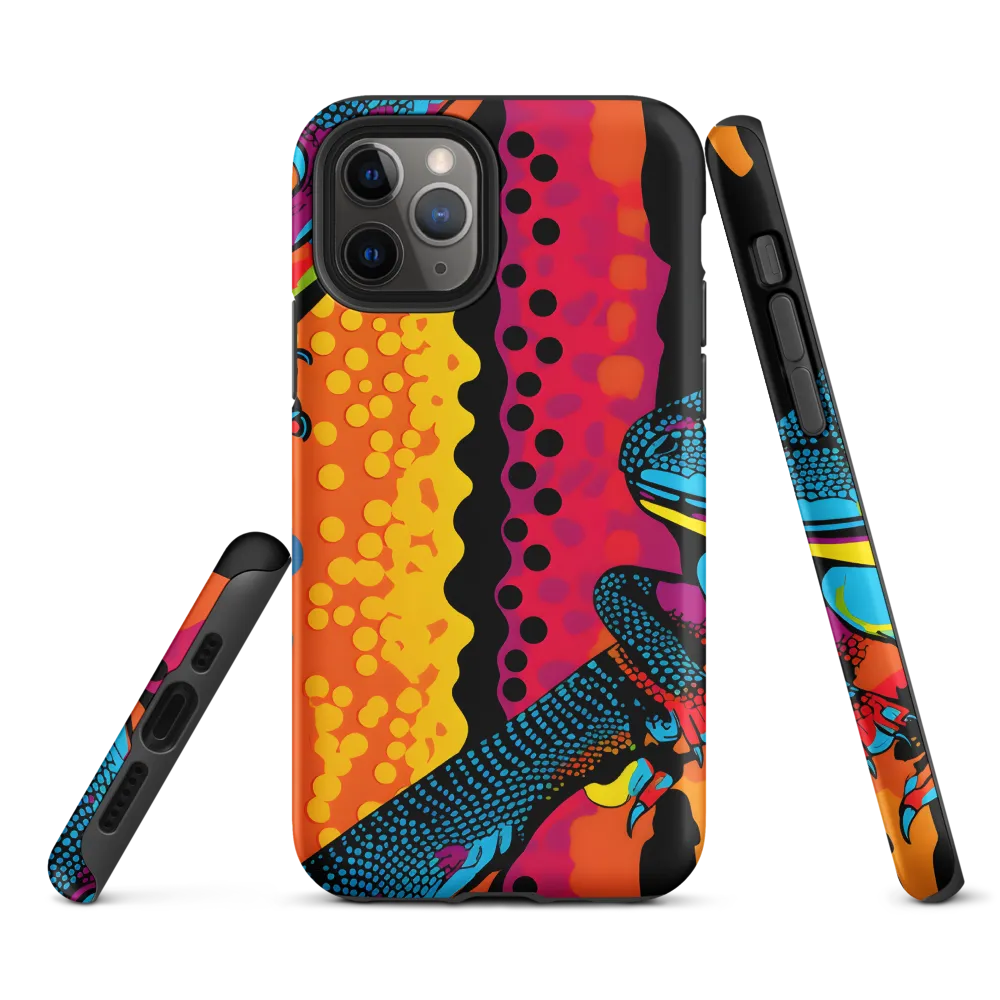 Colorful Encounters: The Playful Geckos