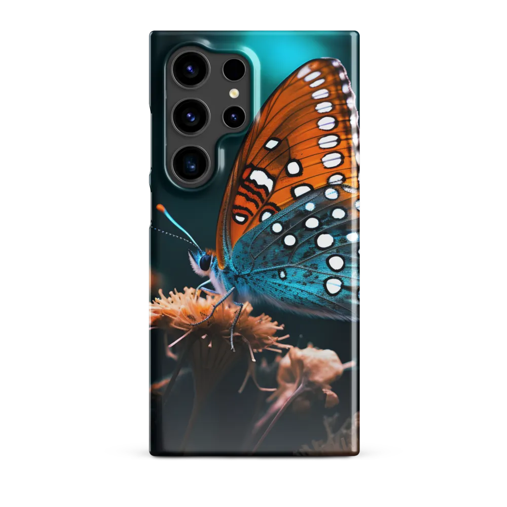 Whispers of Color: The Butterfly's Embrace