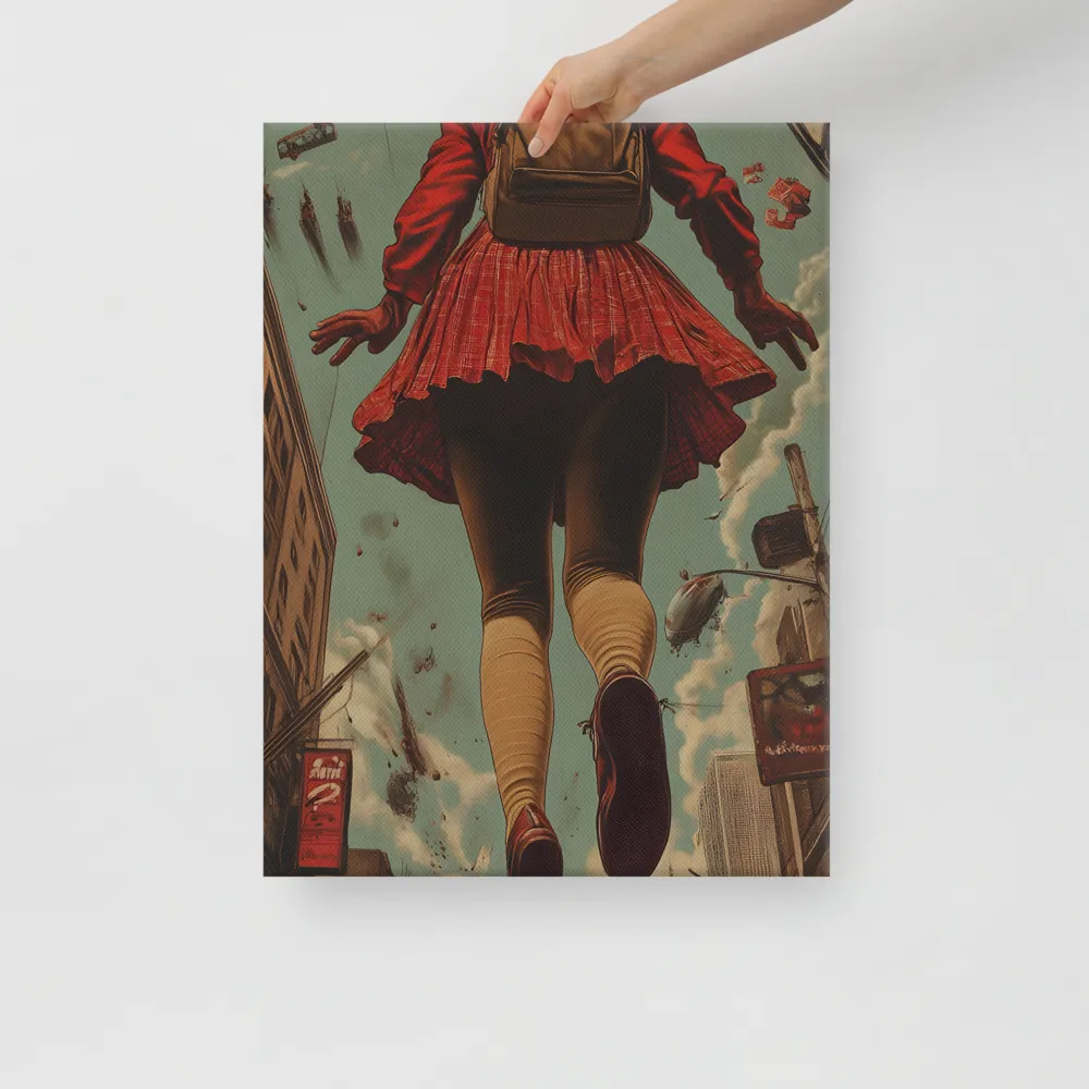Flight of the Urban Dreamer | Canvas | 18″×24″