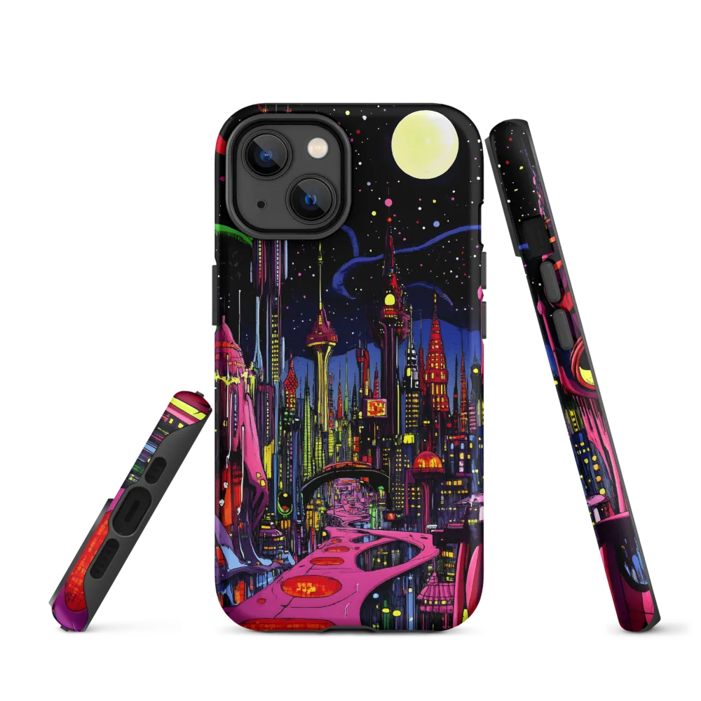 Neon Dreams of a Futuristic City