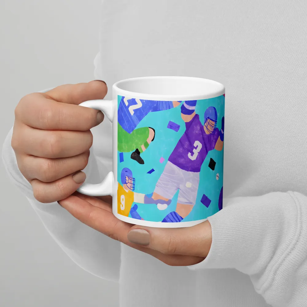 Dynamic Playmakers in Motion | Mug with White inside | 11 oz