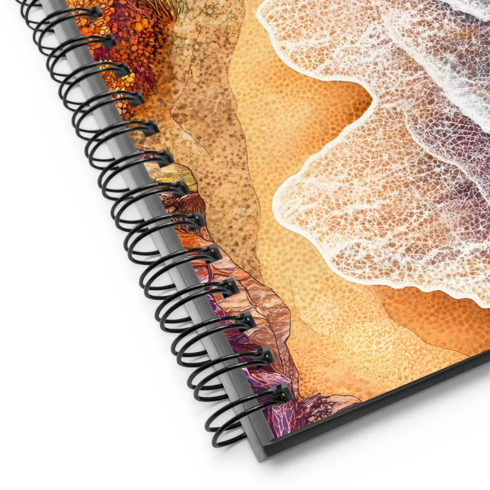 Serenity by the Shore | Spiral Notebook