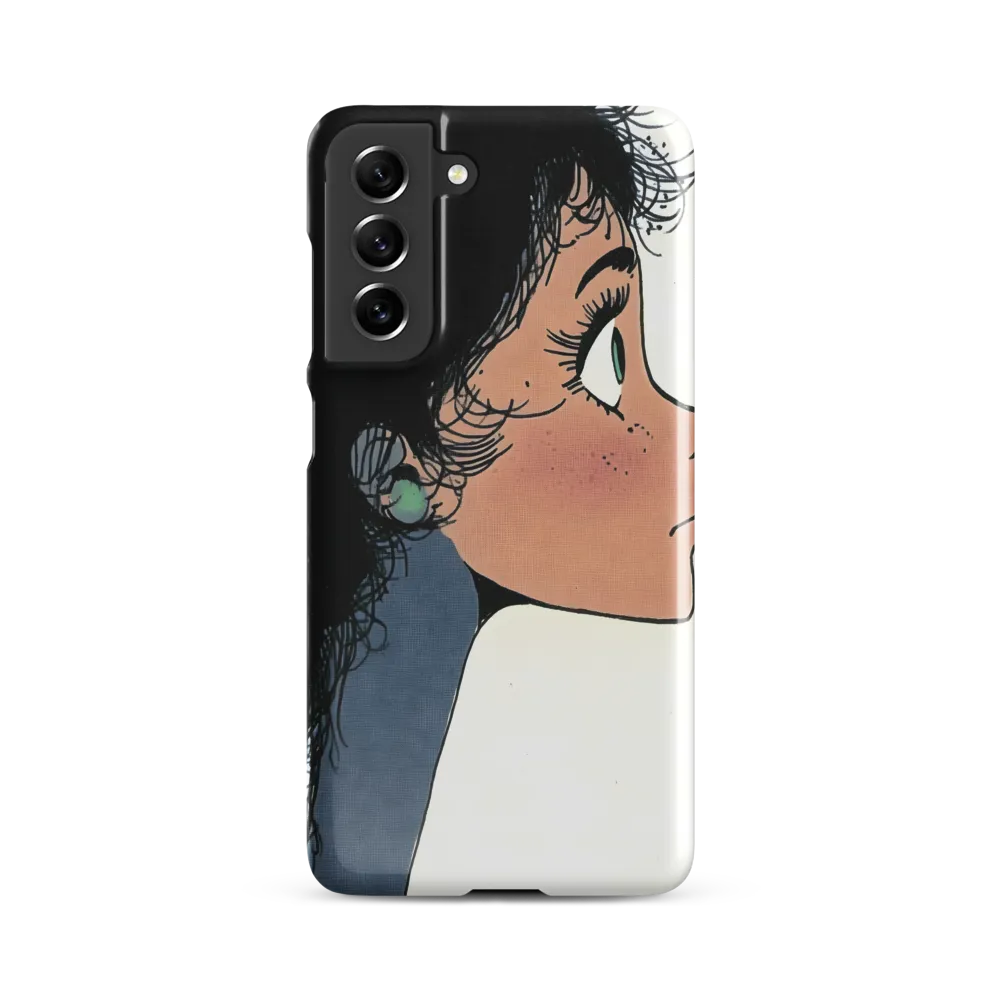 Whispers of Contemplation | Phone Case |  S21 FE | Snap Case | Glossy