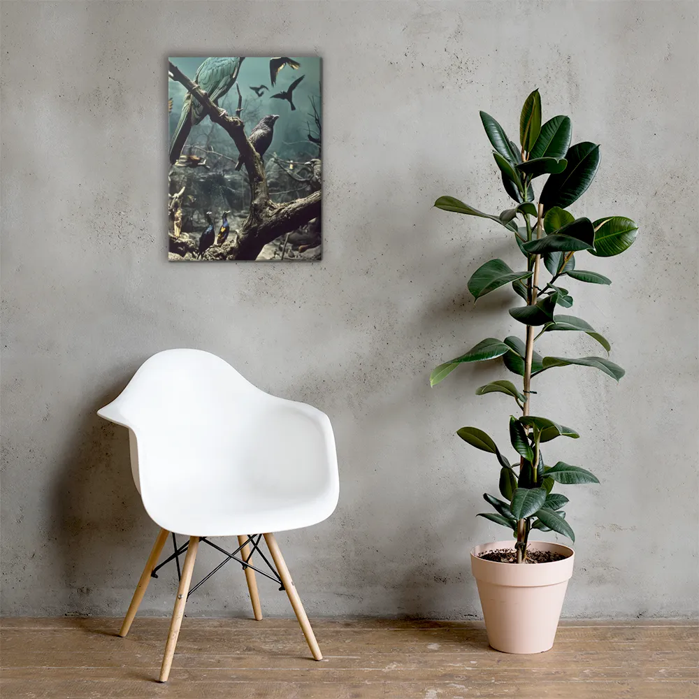 Whispers of the Avian Realm | Canvas | 18″×24″