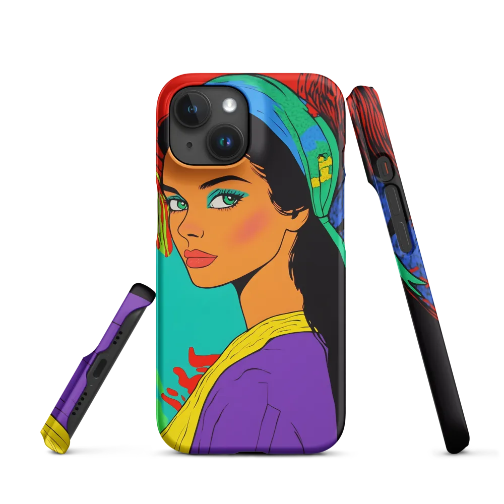 Vibrant Elegance | Phone Case |  15 | Snap Case | Matte
