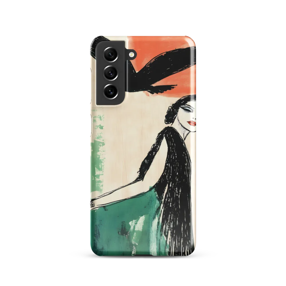 Elegance in Flight | Phone Case |  S21 | Snap Case | Glossy