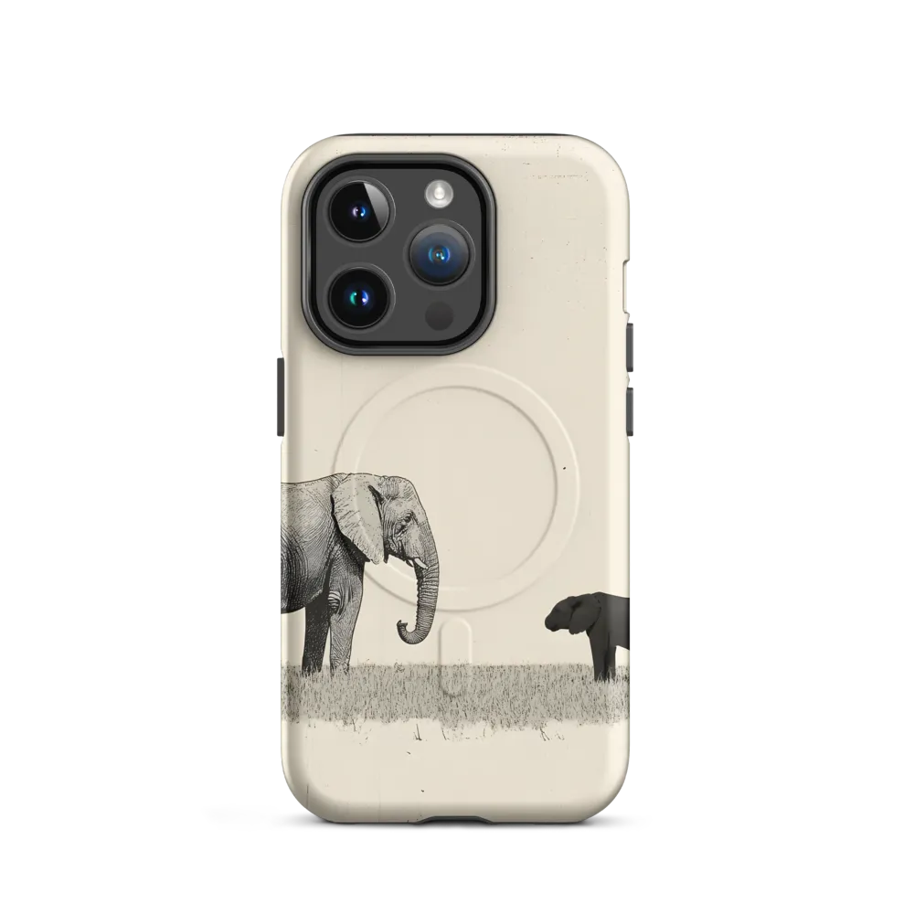 Contrasting Companions | Phone Case |  14 Pro | MagSafe® Tough Case | Matte