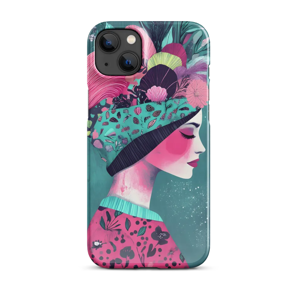 Whimsical Floral Portrait