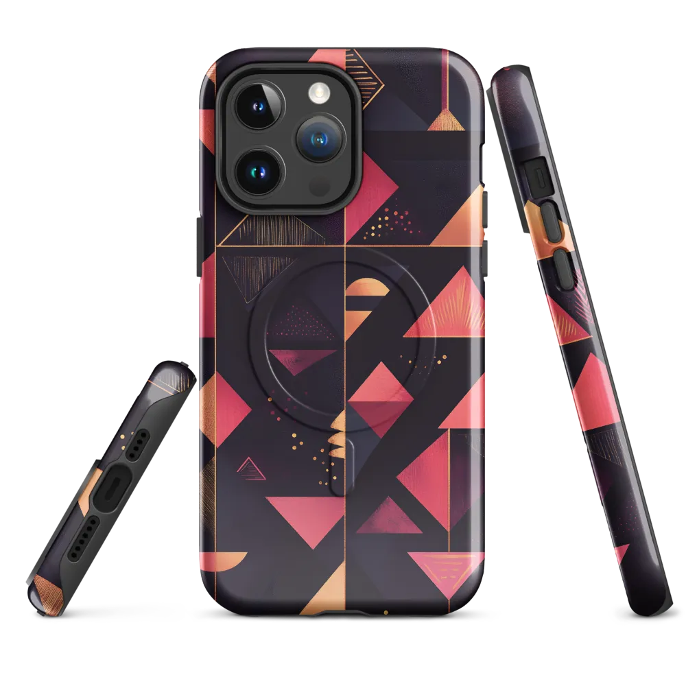 Harmonic Geometry | Phone Case |  14 Pro Max | MagSafe® Tough Case | Glossy