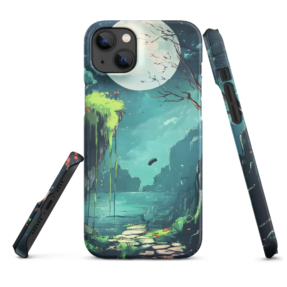 Moonlit Serenity: A Fantastical Landscape