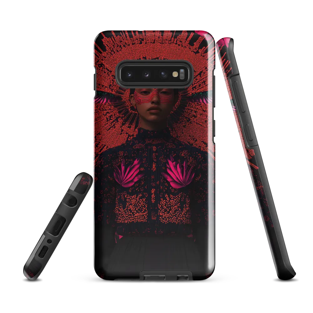 Mystical Blossoms | Phone Case |  S10 Plus | Tough Case | Glossy