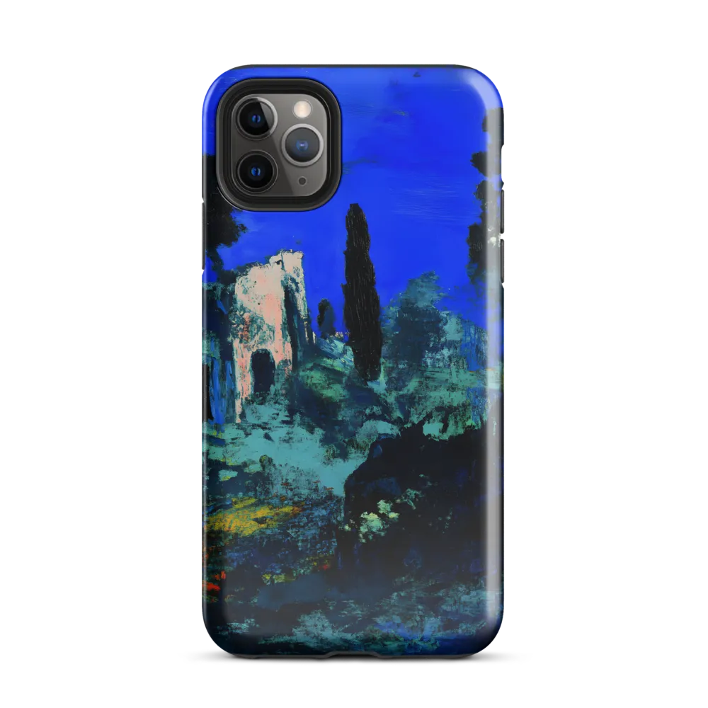 Moonlit Ruins: An Impression of Tranquility | Phone Case |  11 Pro Max | Tough Case | Glossy