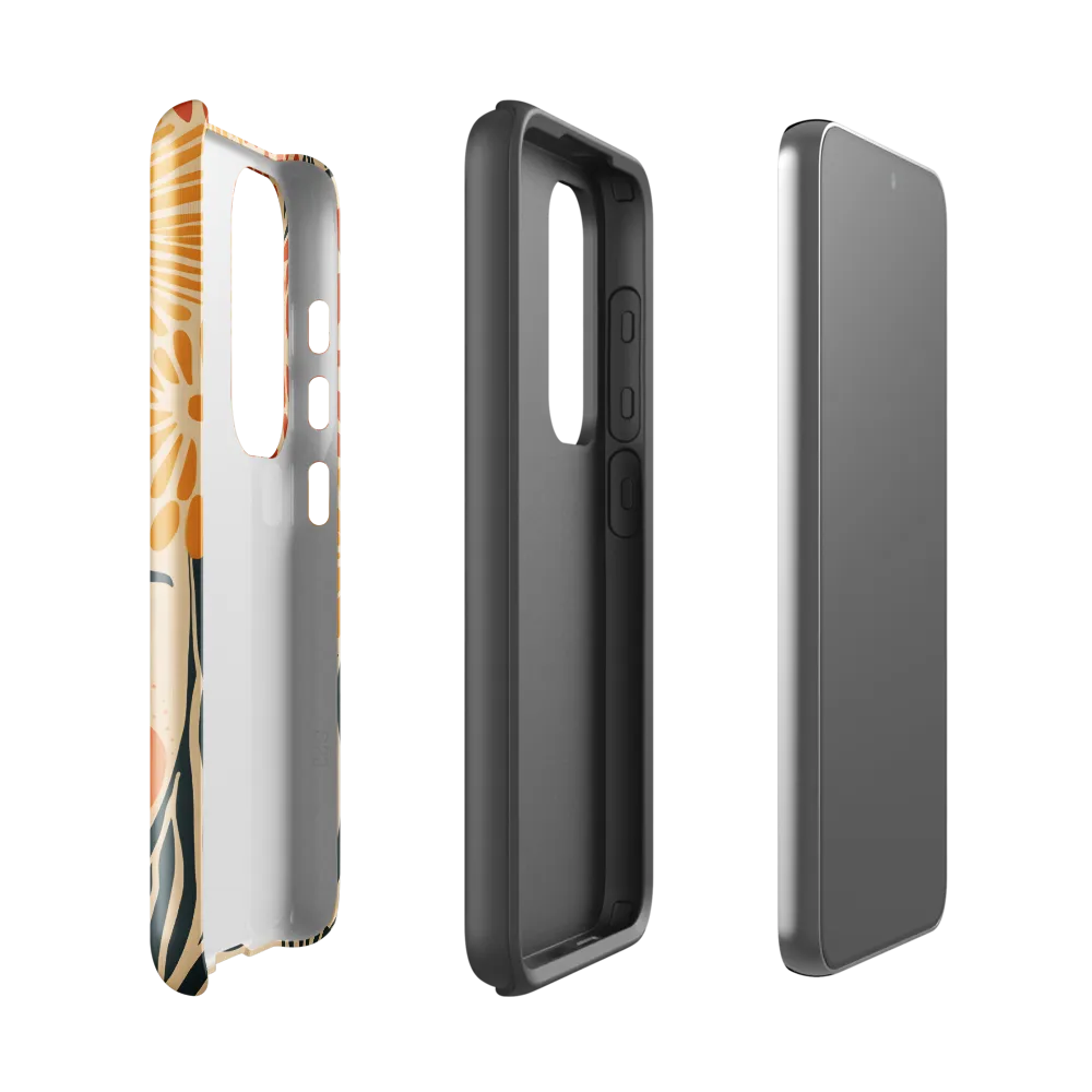 Serenity in Bloom | Phone Case |  S23 | Tough Case | Glossy