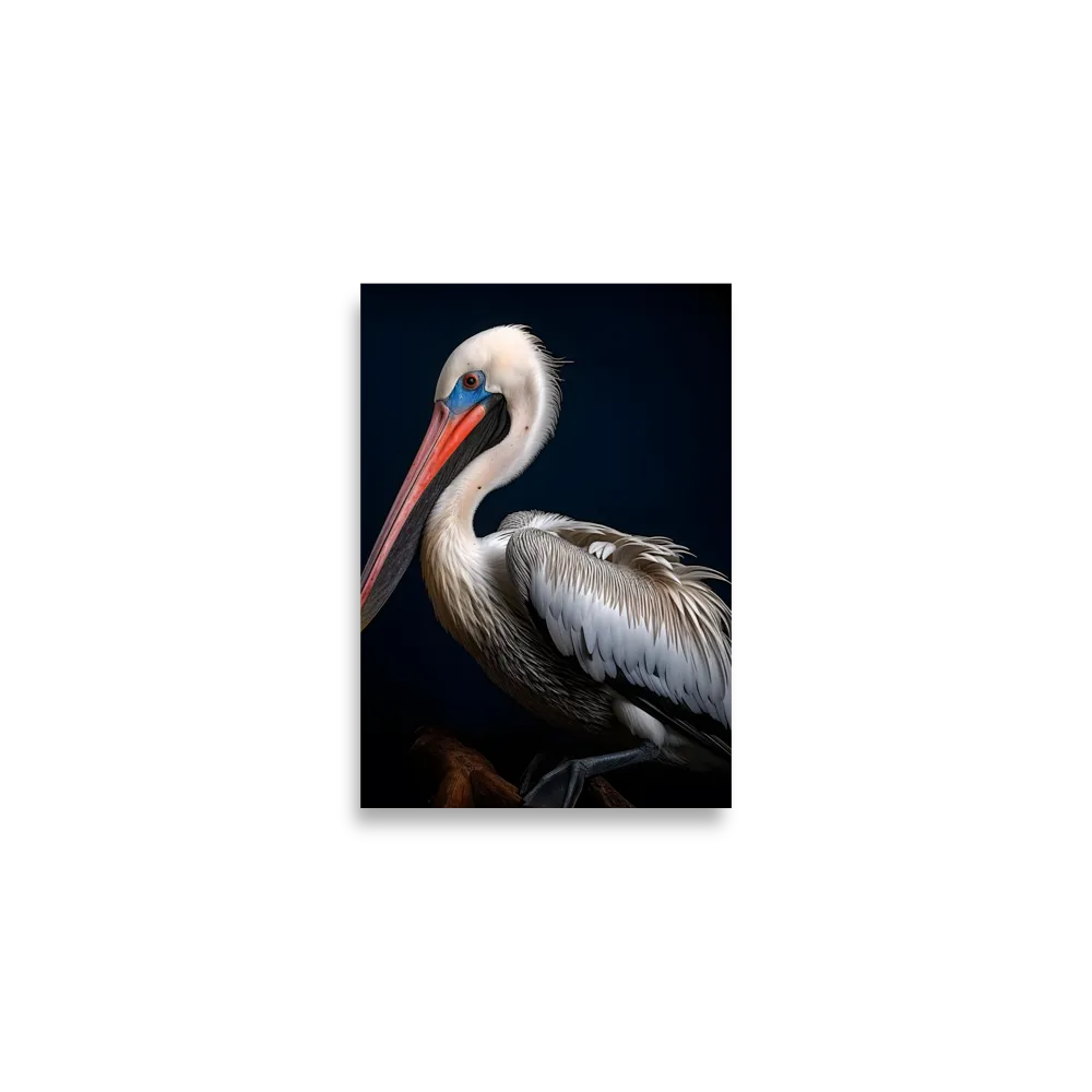 Majestic Pelican Portrait