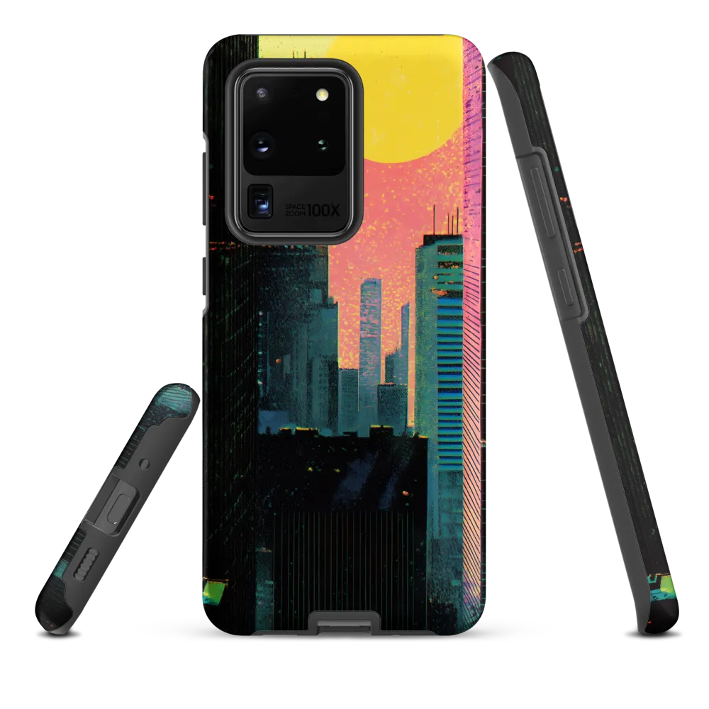 Nostalgic Urban Dreamscape | Phone Case |  S20 Ultra | Tough Case | Matte