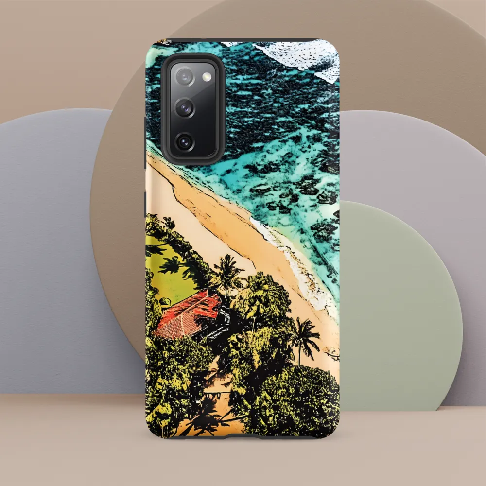 Aerial Serenity: Coastal Escape
