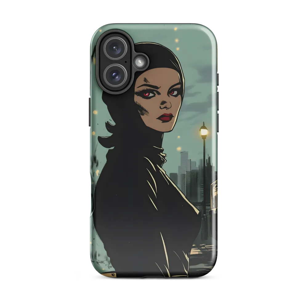 Shadows of Intrigue | Phone Case |  16 Plus | Tough Case | Glossy