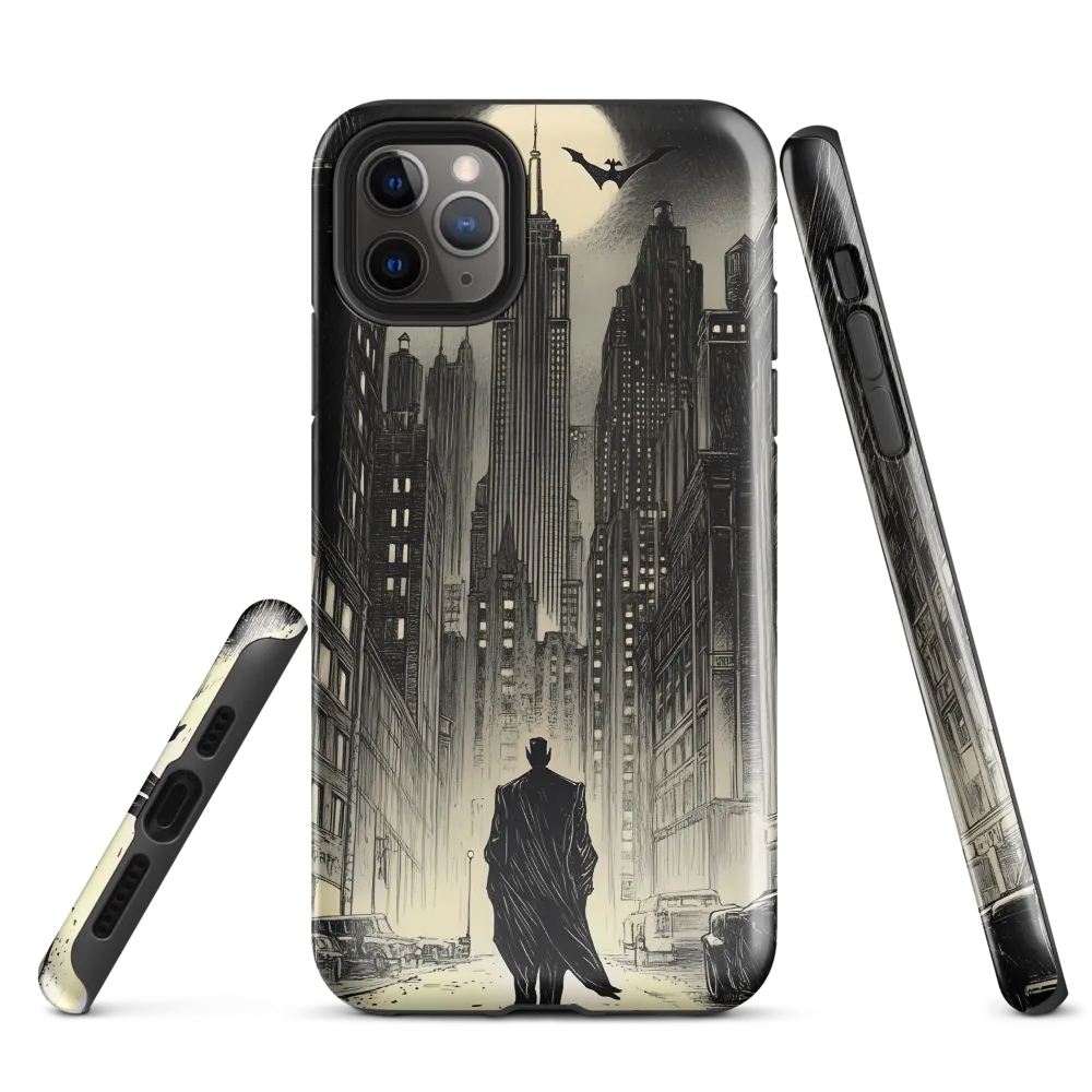 Shadows of the Gotham Night | Phone Case |  11 Pro Max | Tough Case | Glossy