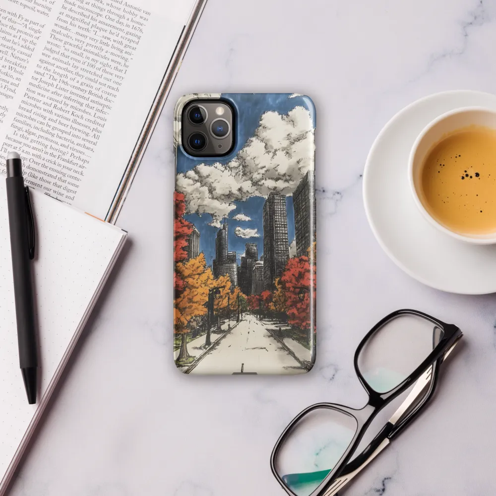 Autumn Serenity in the City | Phone Case |  11 Pro Max | Snap Case | Glossy