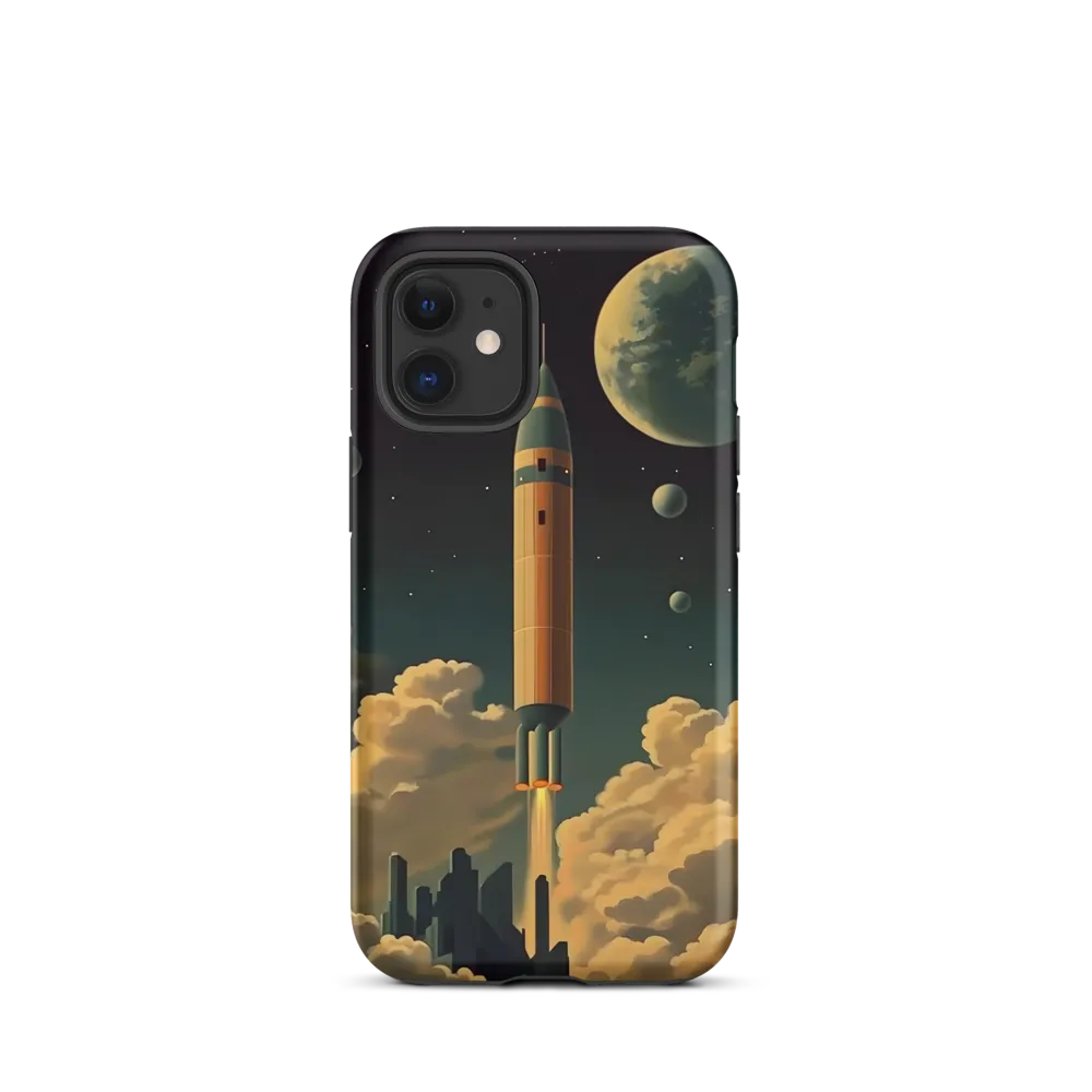 Journey Through the Cosmic Frontier | Phone Case |  12 mini | Tough Case | Matte