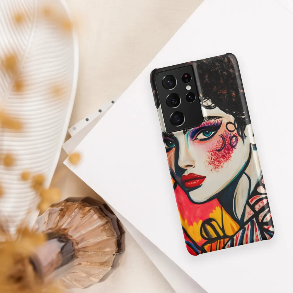 Eloquent Gaze | Phone Case |  S21 Ultra | Snap Case | Matte