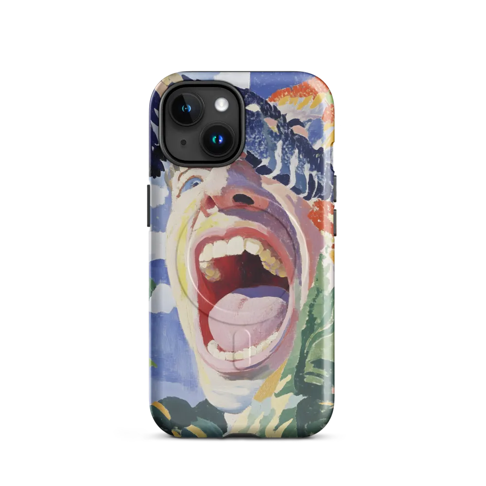 The Echo of Anguish | Phone Case |  15 | MagSafe® Tough Case | Glossy